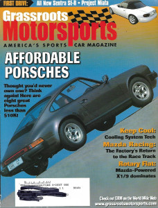 GRASSROOTS MOTORSPORTS 2001 OCT - MAZDA RACING, MAZDA ROTARY, COOLING, PORSCHES*
